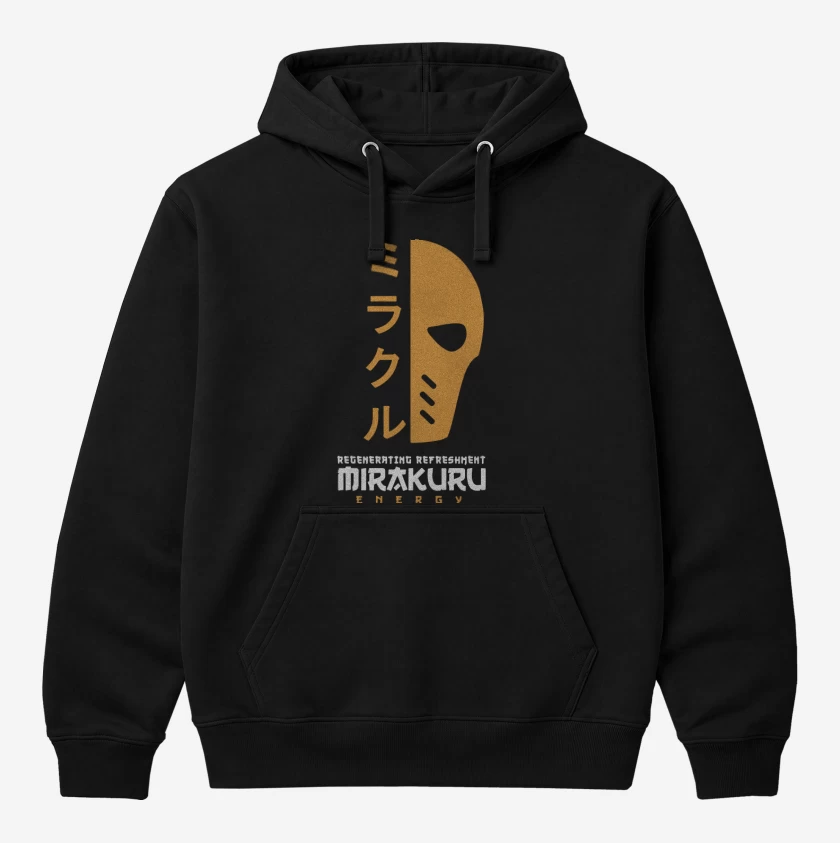 Polerón Canguro Negro de Arrow - Deathstroke