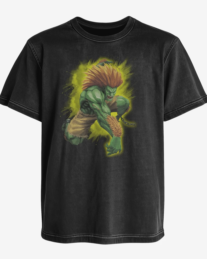 Polera desgastada Blanca