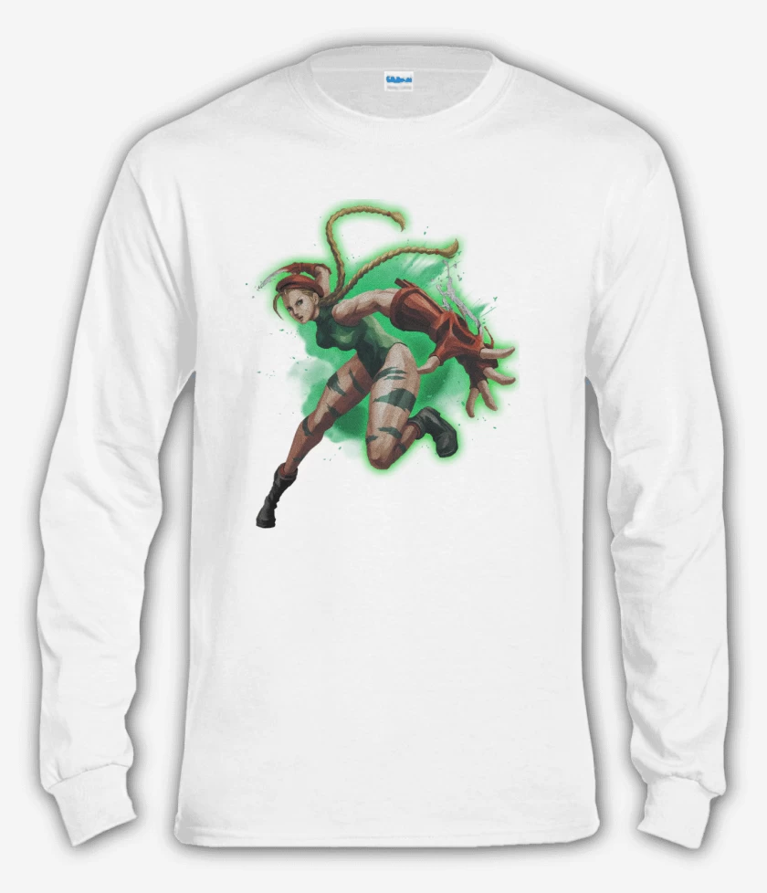 Polera manga larga Blanco de Cammy