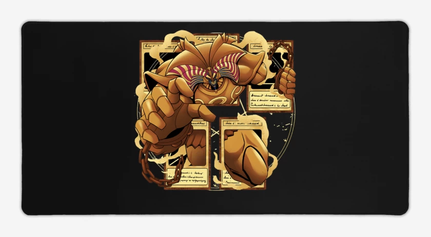 Mouse pad Gamer Negro de Exodia, El Prohibido