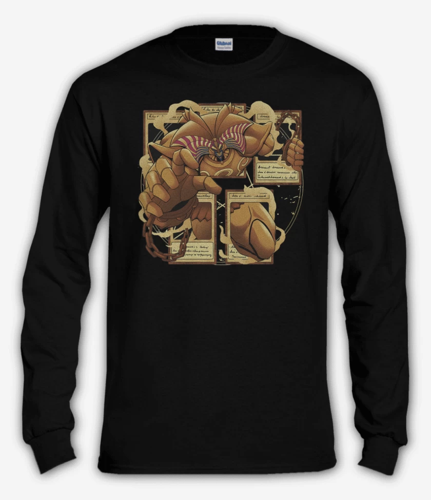 Polera manga larga Negro de Exodia, El Prohibido