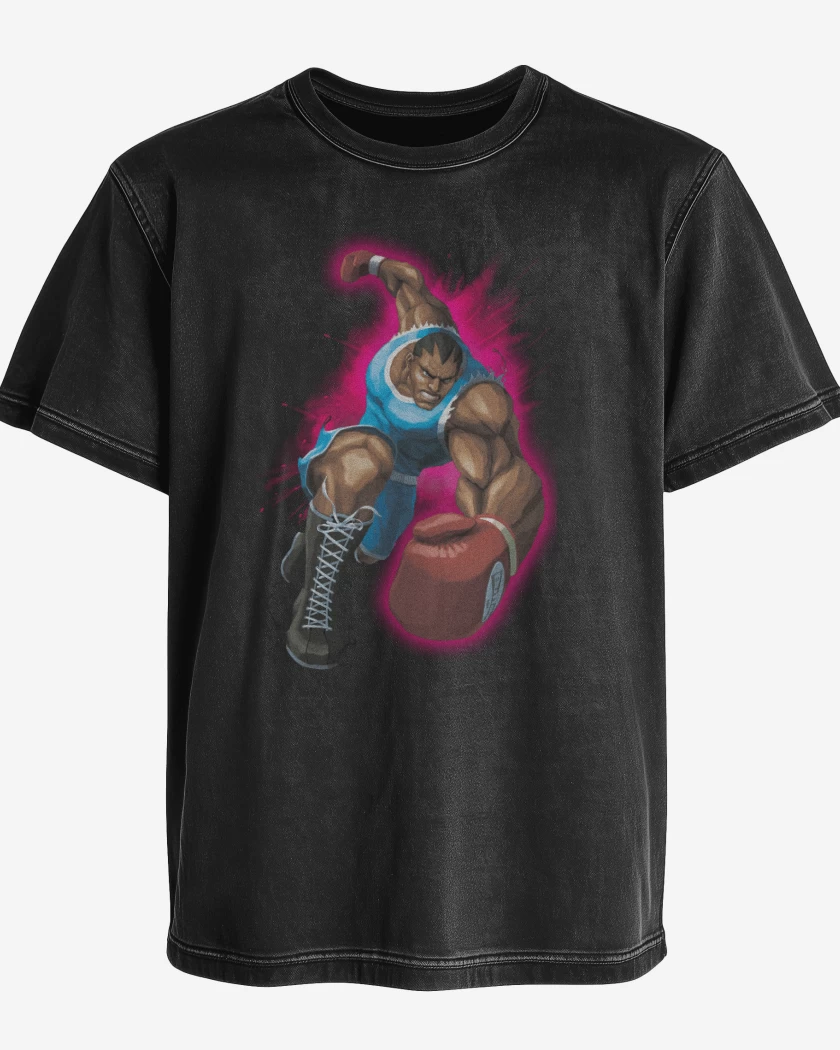 Polera desgastada Balrog