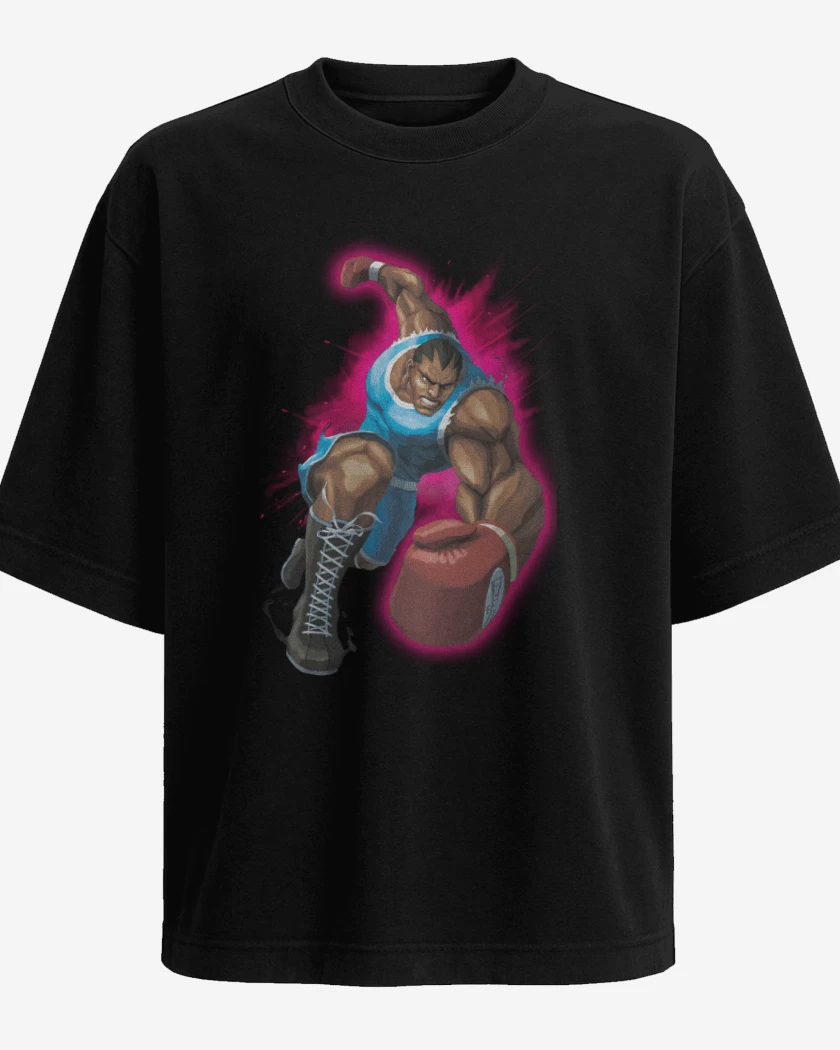 Polera Oversize Negro de Balrog