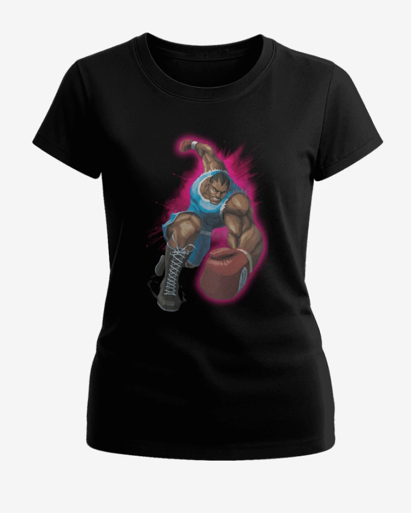 Polera de Mujer Negro de Balrog