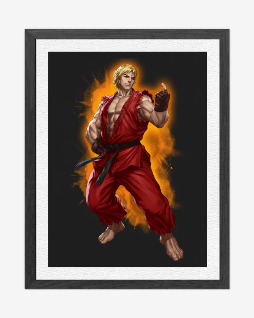 Cuadro decorativo Negro de Ken