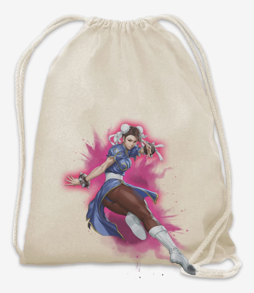 Mochila Blanco de Chun-li