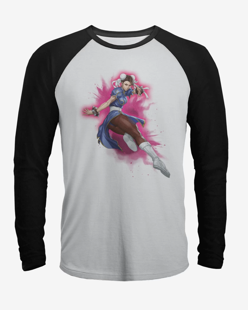 Polera Raglan Chun-li