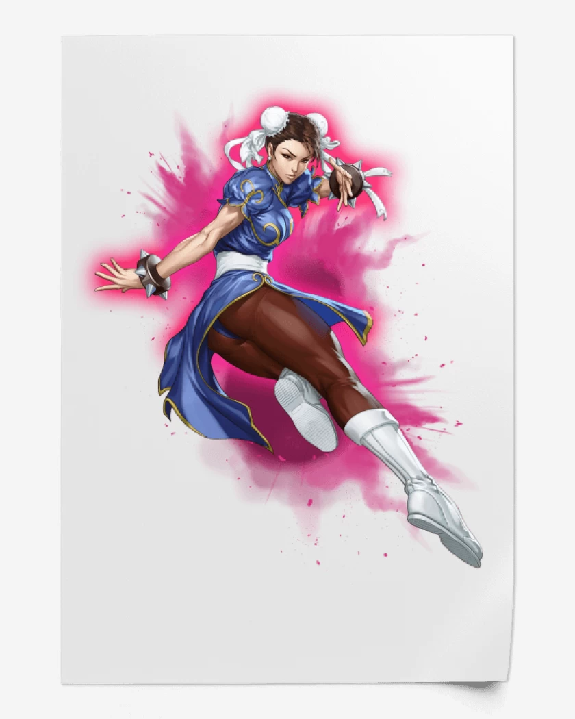 Print Chun-li