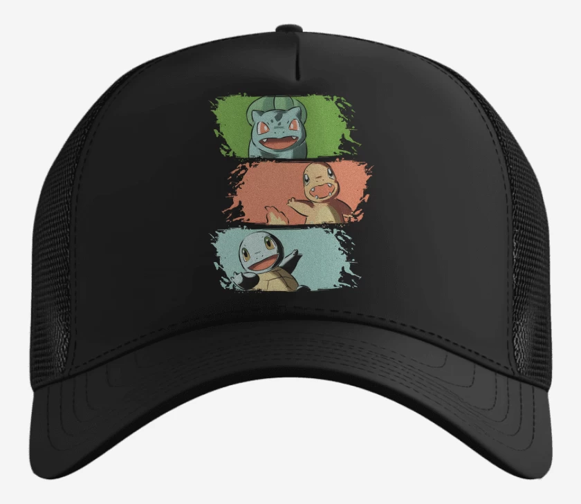 Gorro Negro de Iniciales