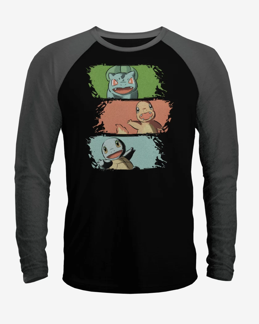 Polera Raglan Iniciales