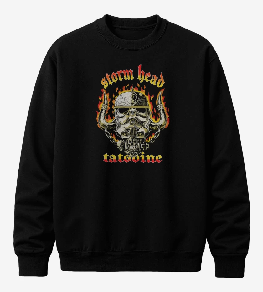 Poleron polo Negro de Storm Head