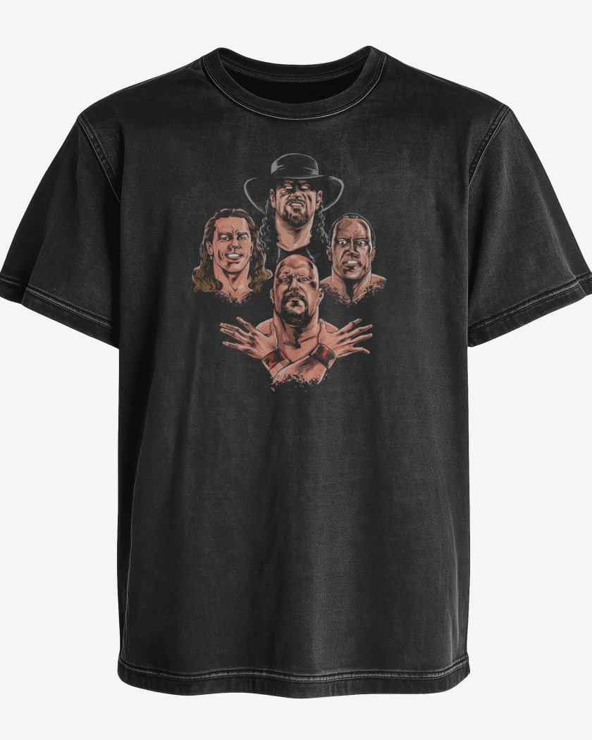 Polera desgastada Wrestle Rhapsody