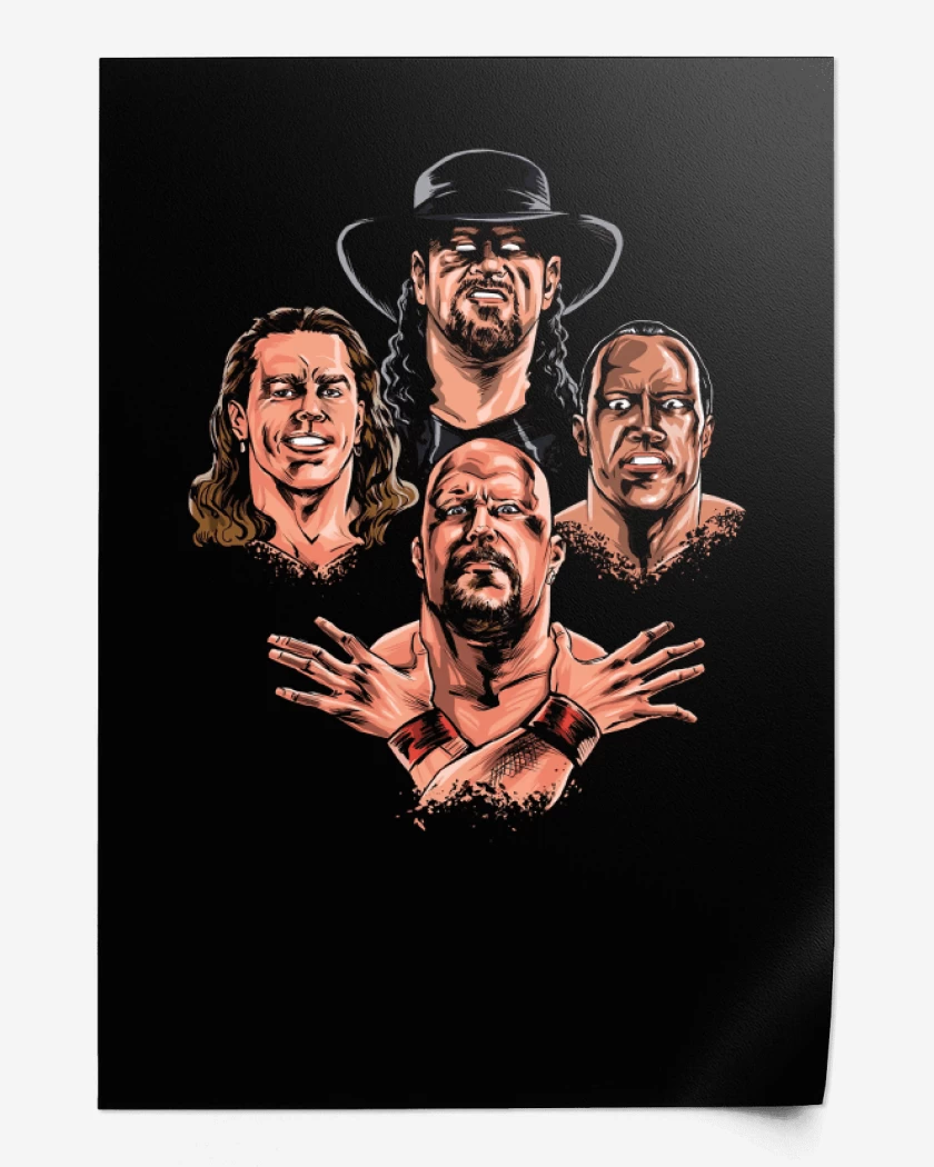 Print Wrestle Rhapsody