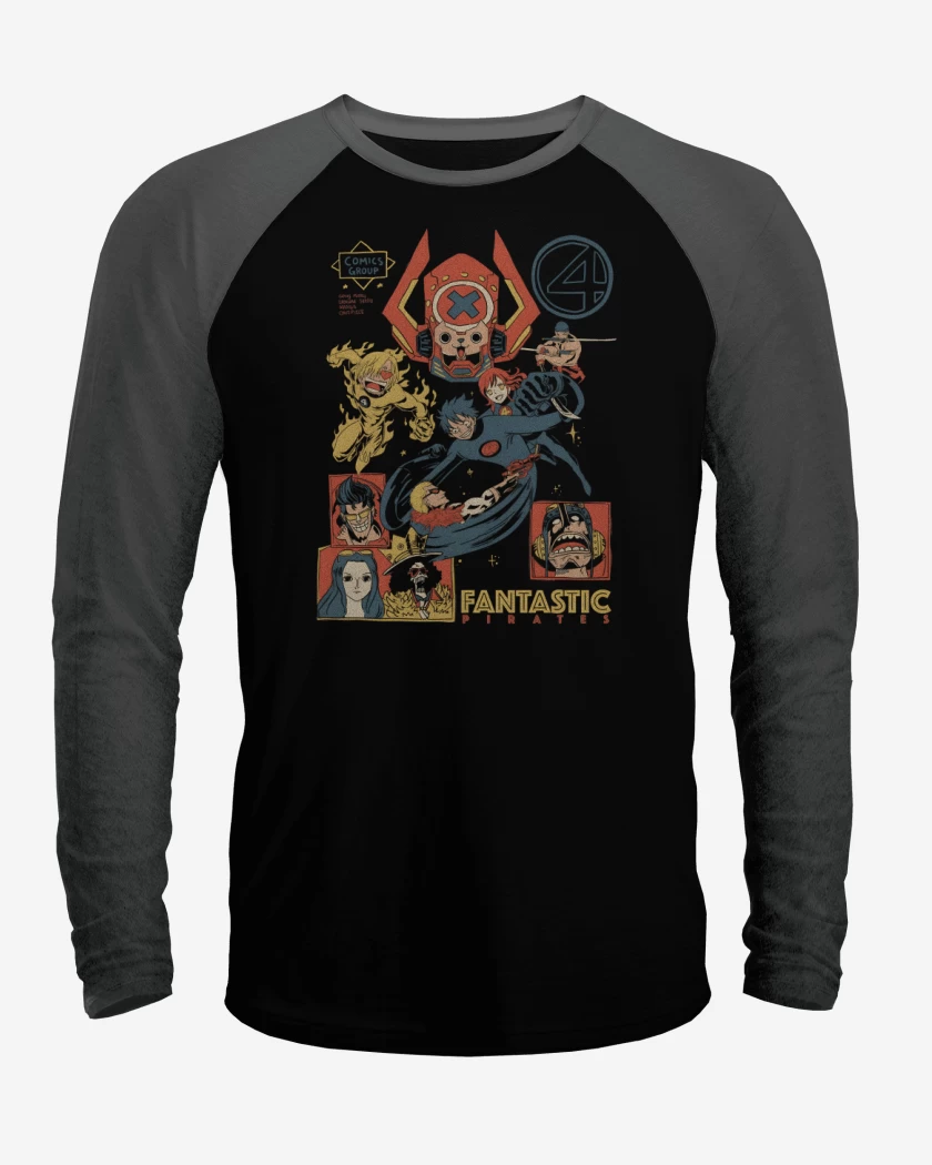 Polera Raglan Fantastic Pirates
