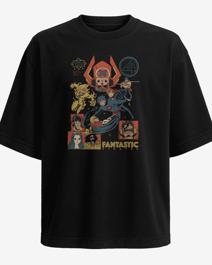 Polera Oversize Fantastic Pirates