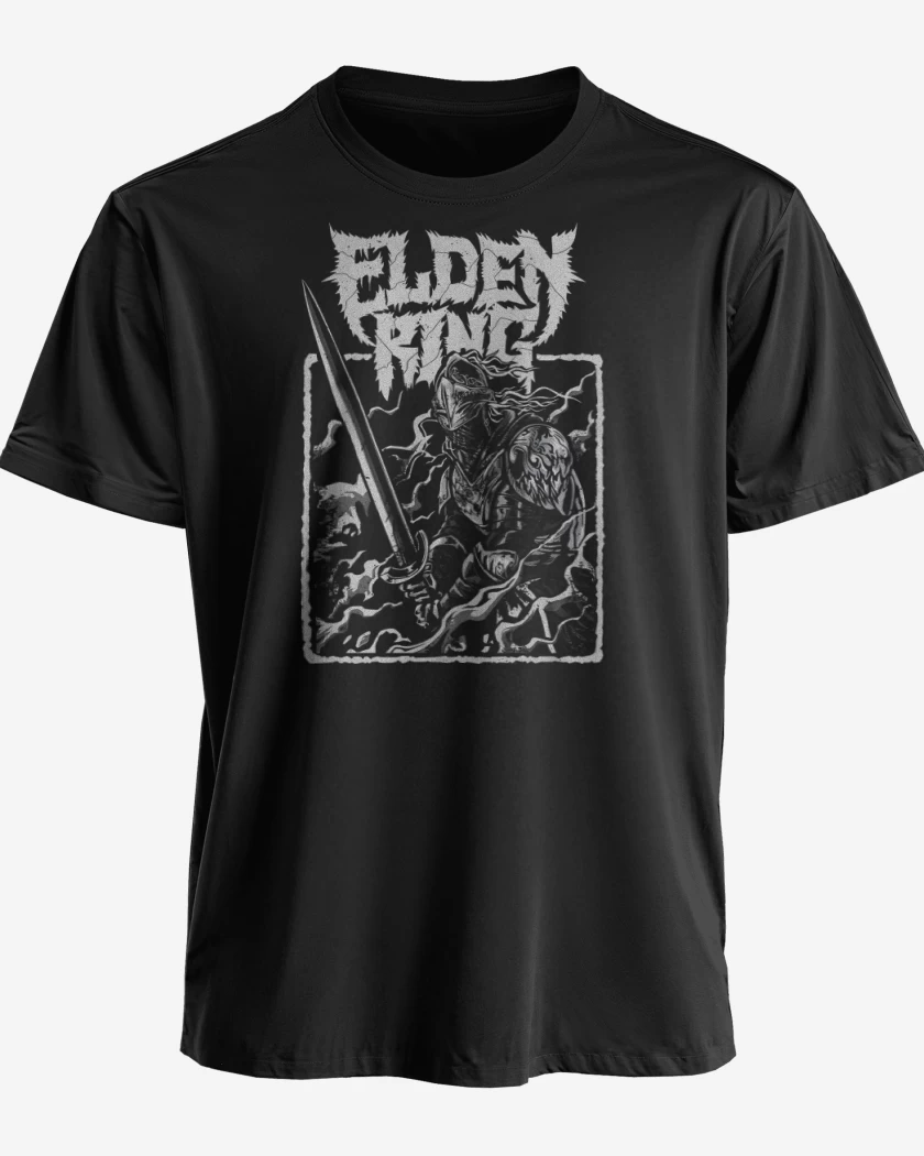 Polera premium Negro de Elden Ring