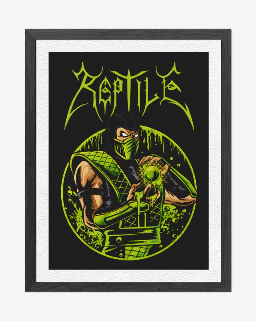 Cuadro decorativo Reptile Immortal