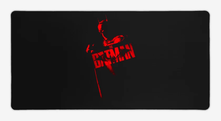 Mouse pad Gamer Negro de The Batman 2022