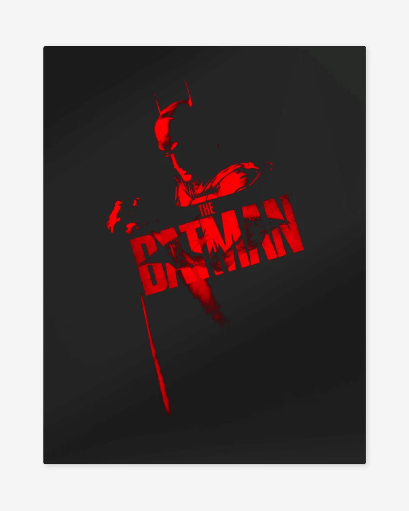 Print metalico Negro de The Batman 2022