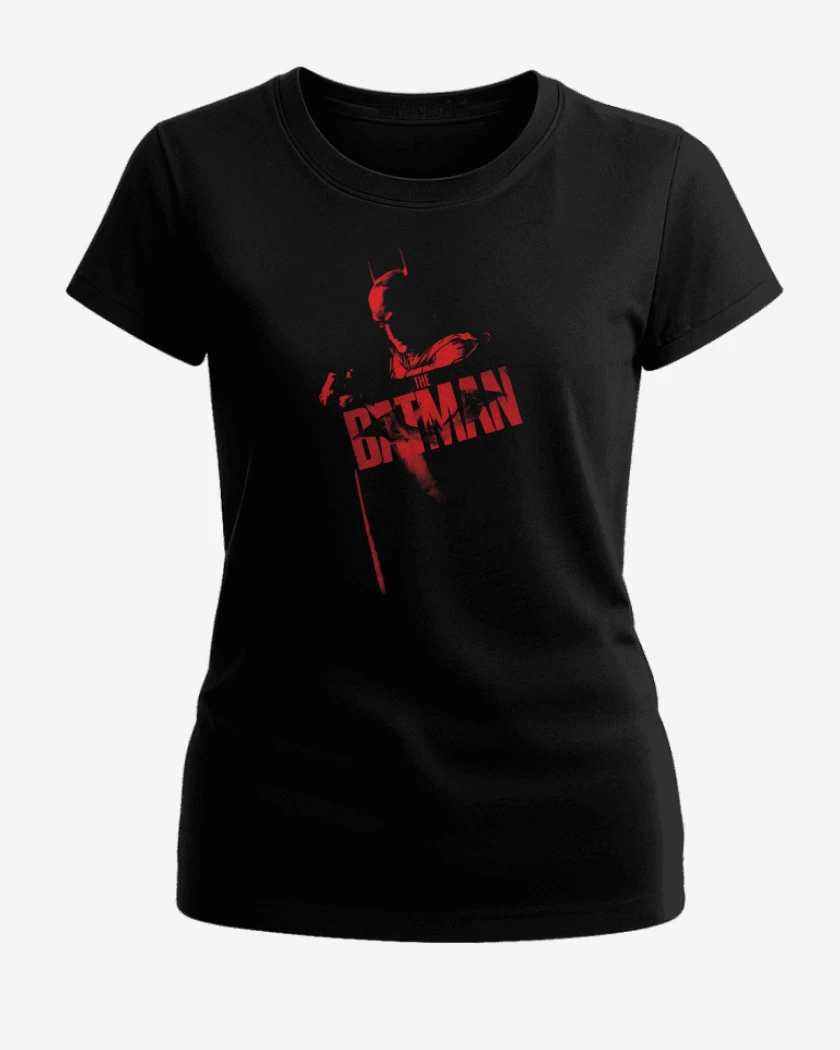 Polera de Mujer Negro de The Batman 2022
