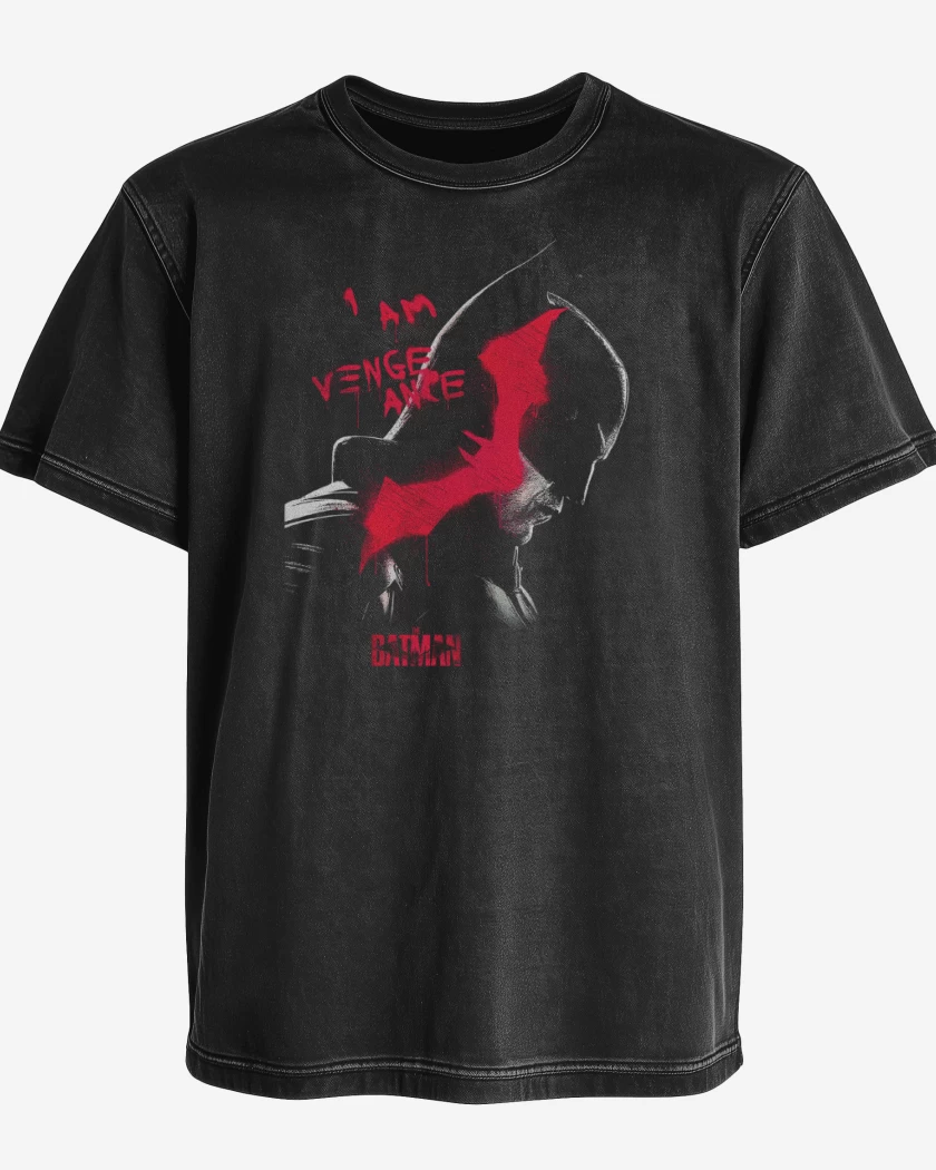 Polera desgastada I Am Vengeance