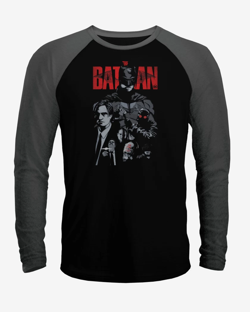 Polera Raglan The Batman: Movie