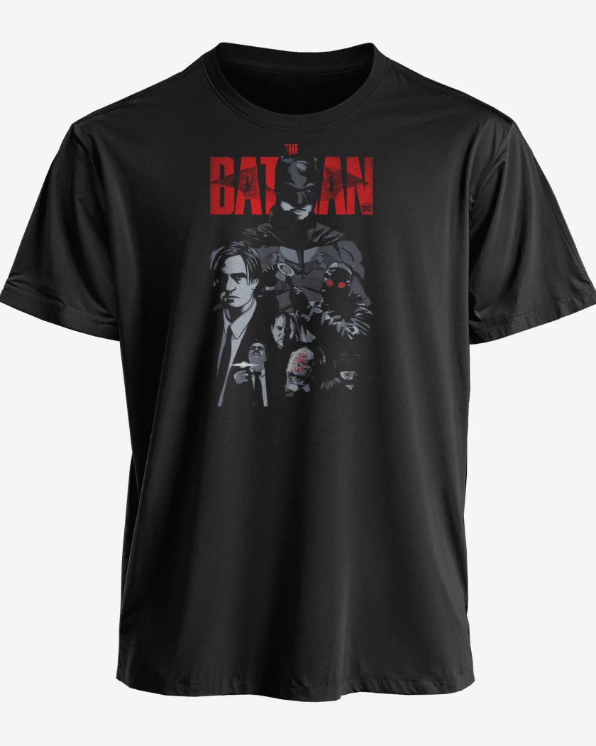 Polera premium Negro de The Batman: Movie