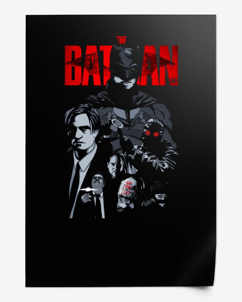 Print Negro de The Batman: Movie