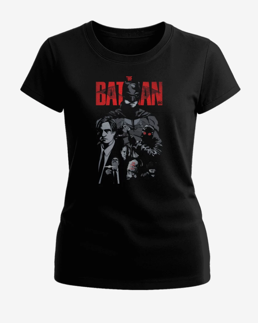 Polera de Mujer Negro de The Batman: Movie