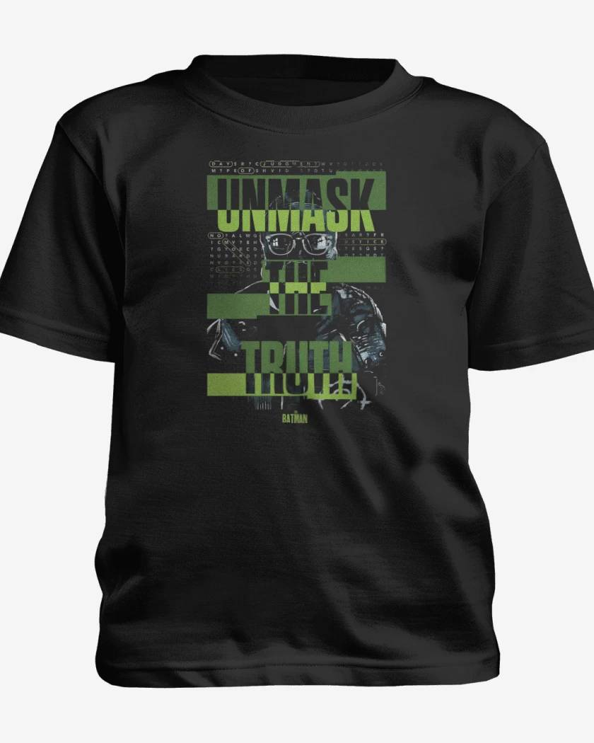 Polera de niño Negro de Unmask The Truth