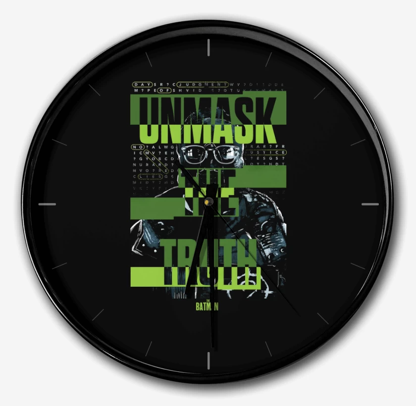 Reloj Negro de Unmask The Truth