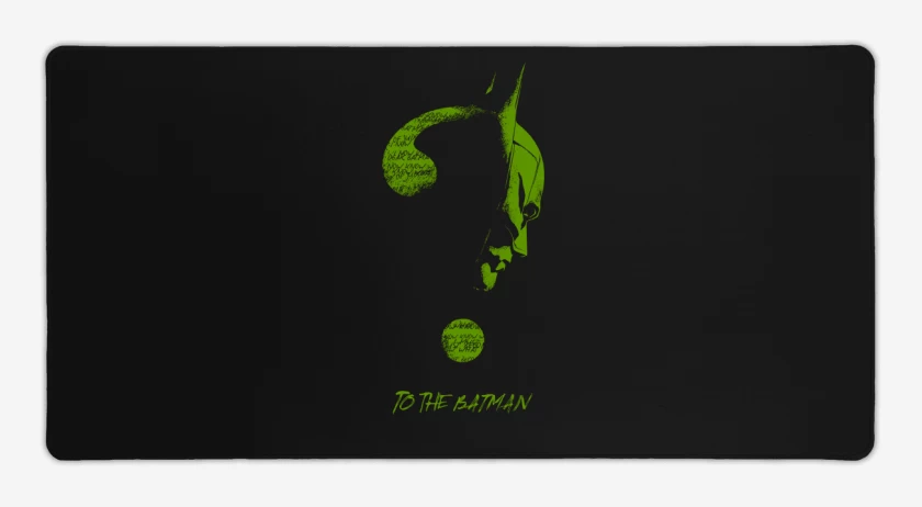 Mouse pad Gamer Negro de To The Batman