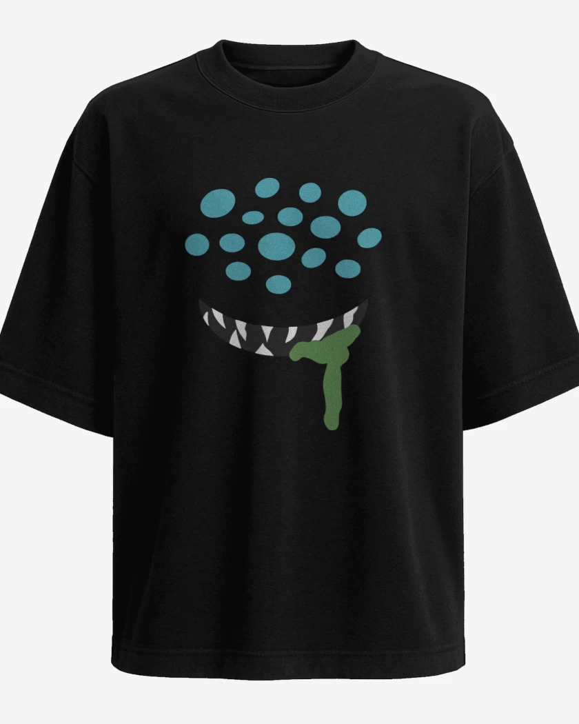 Polera Oversize Negro de Nashor