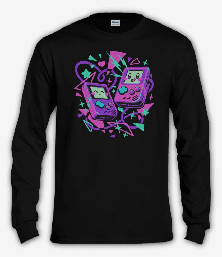 Polera manga larga Negro de Consolitas