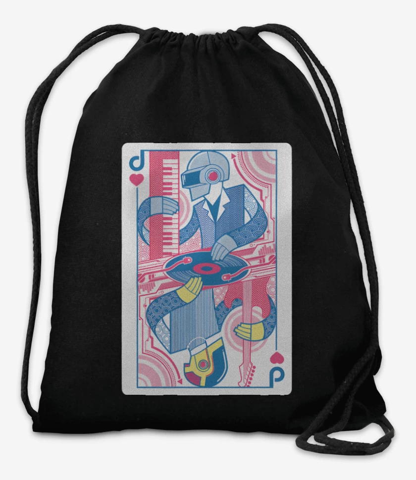 Mochila Negro de Daft King