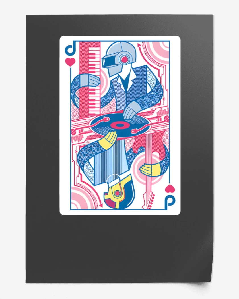 Print Daft King