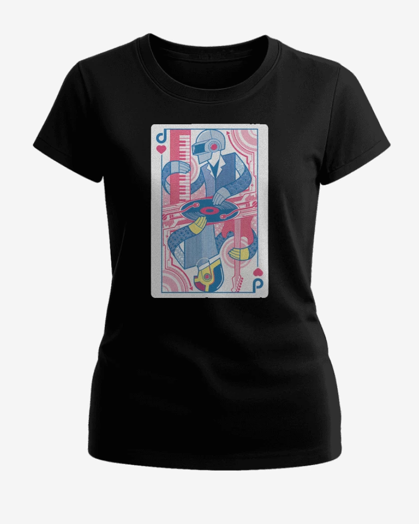 Polera de Mujer Negro de Daft King