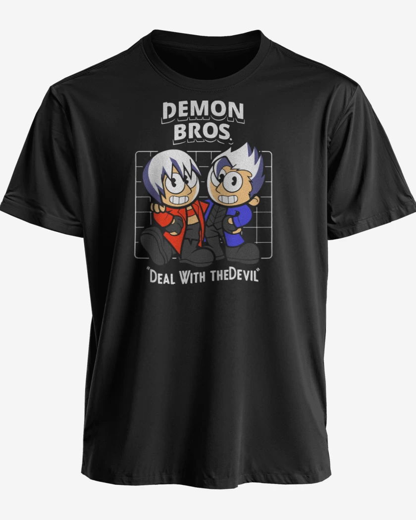 Polera premium Negro de Demon Bros