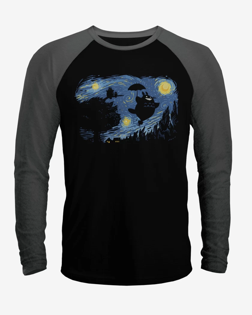 Polera Raglan Van Ghibli