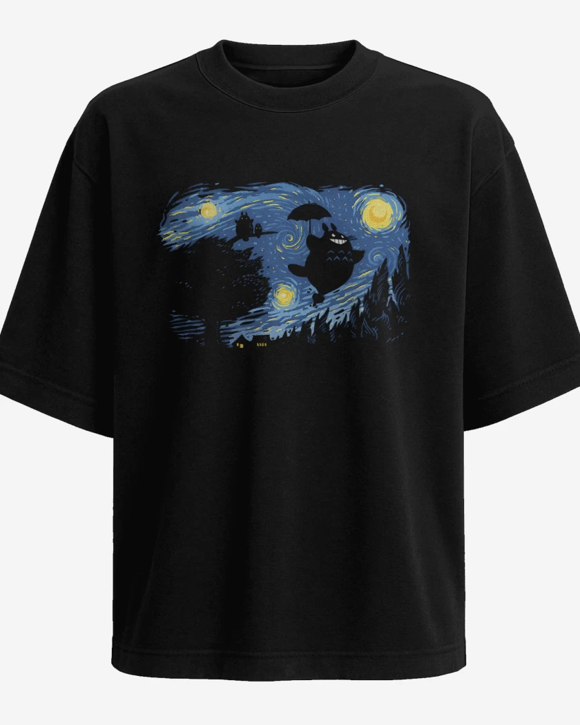Polera Oversize Van Ghibli