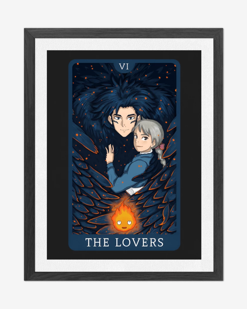 Cuadro decorativo Negro de Howl & Sofi
