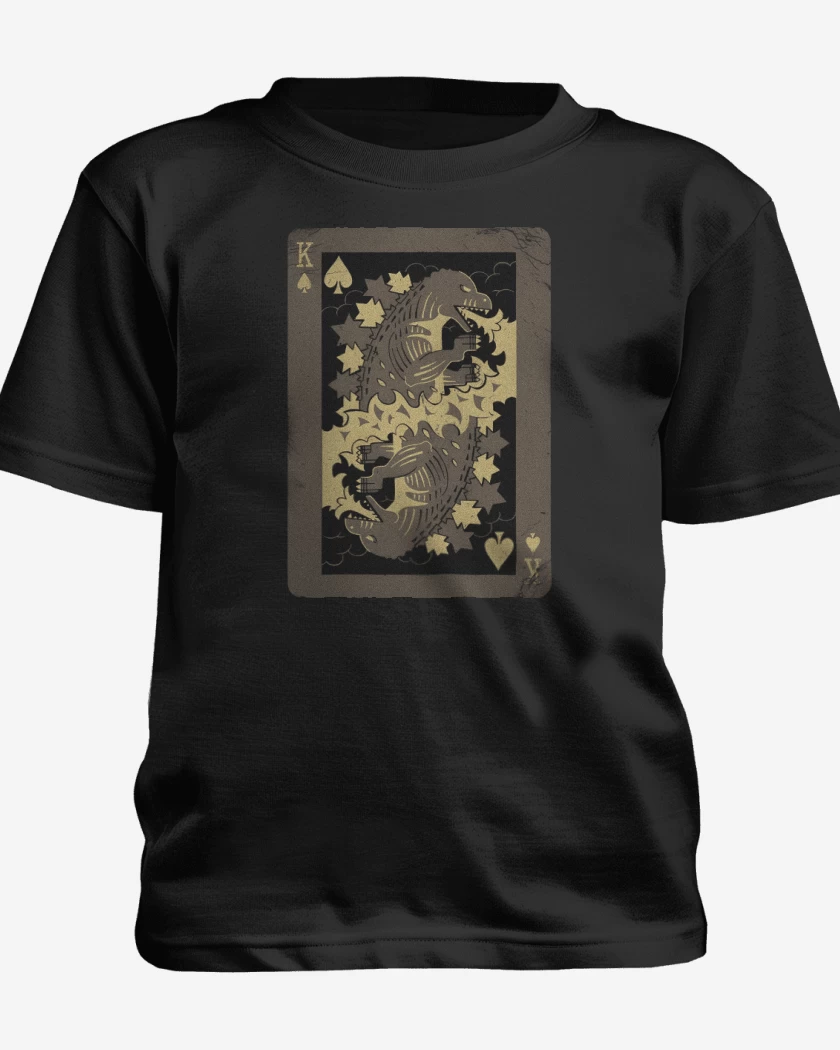 Polera de niño Negro de King of Monsters