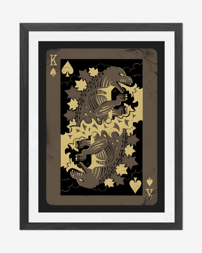 Cuadro decorativo Negro de King of Monsters