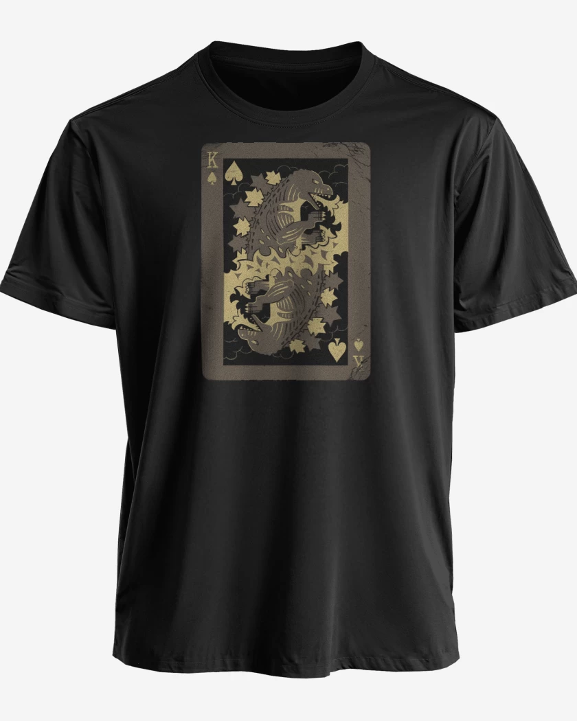 Polera premium Negro de King of Monsters