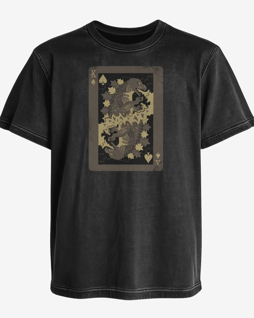 Polera desgastada King of Monsters