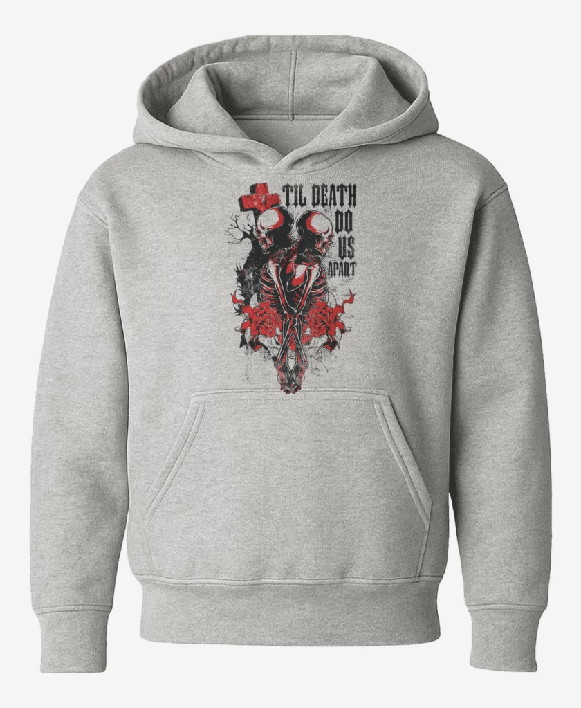 Poleron de niño Gris Melange de Death