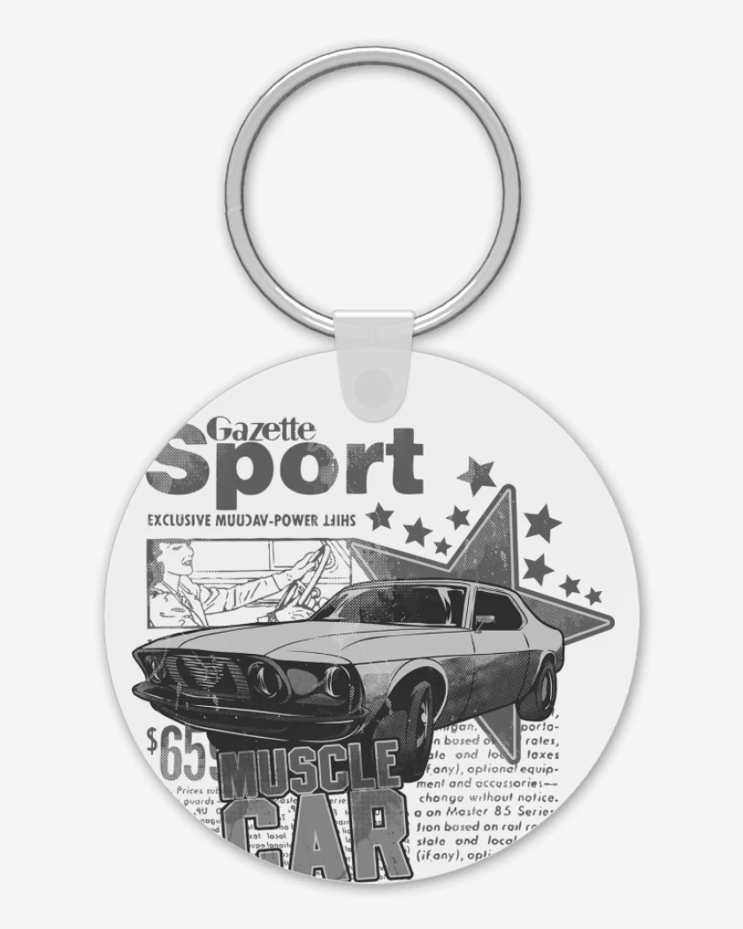Llavero Muscle Car