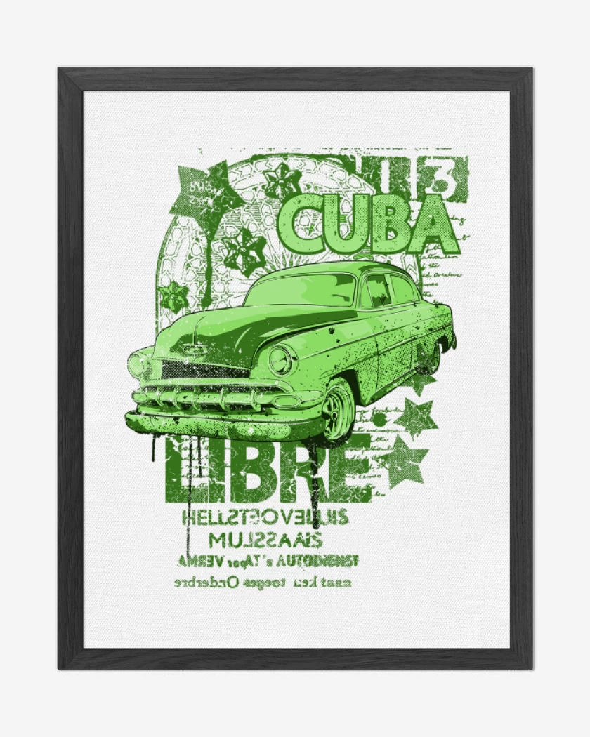 Cuadro decorativo Blanco de Free Cuba