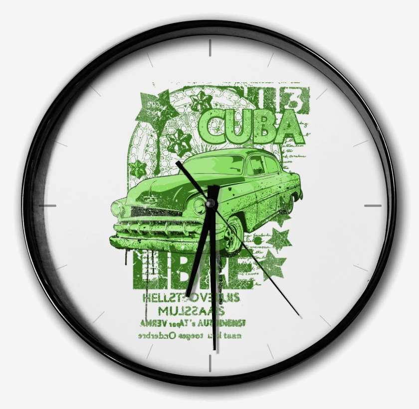 Reloj Blanco de Free Cuba