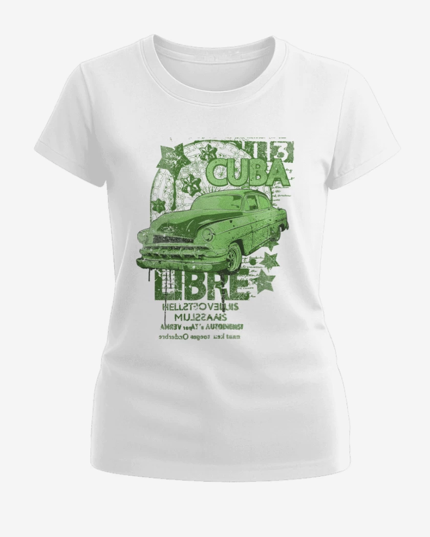 Polera de Mujer Blanco de Free Cuba